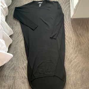 ASOS black sweater dress